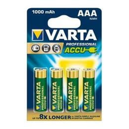 Купить Аккумулятор Varta Rechargeable Accu AAA/HR03 NI-MH 1000 mAh BL 4шт (05703301404) Аккумулятор Varta Rechargeable Accu AAA/HR03 NI-MH 1000 mAh BL 4шт (05703301404)