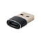 Фото - Адаптер Cablexpert USB Type-C - USB (F/M), Black (A-USB2-AMCF-02) | click.ua