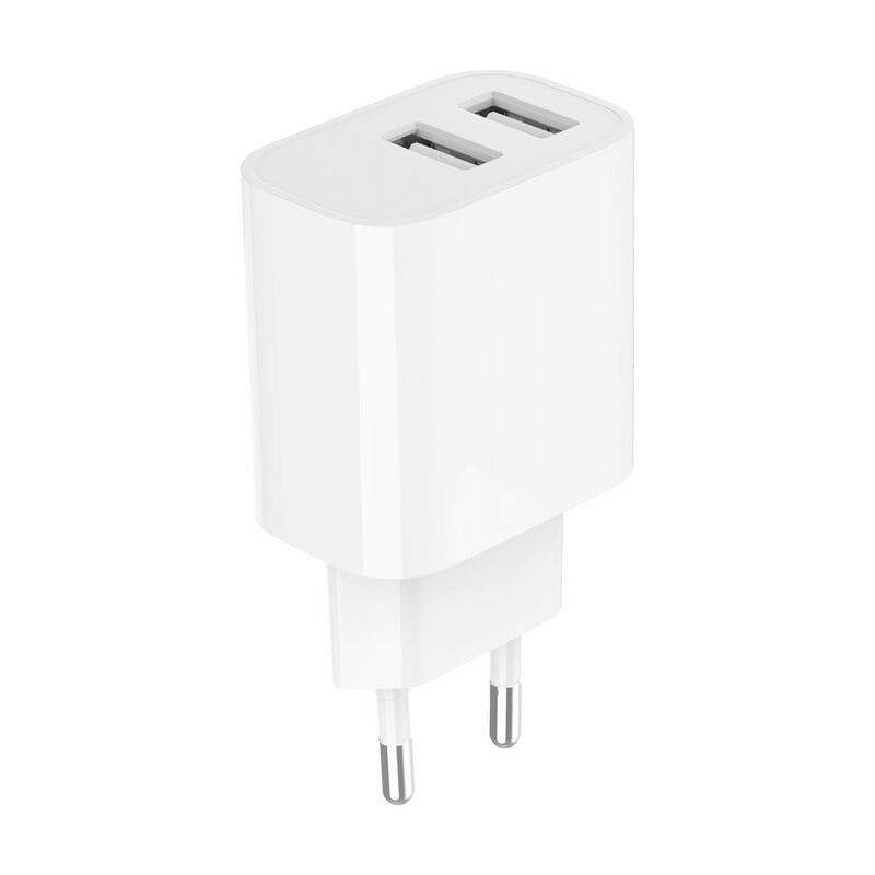 Сетевое зарядное устройство Gembird (2USBх2.4A 12W) White (TA-UC-2A12-01)