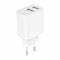 Фото - Сетевое зарядное устройство Gembird (2USBх2.4A 12W) White (TA-UC-2A12-01) | click.ua