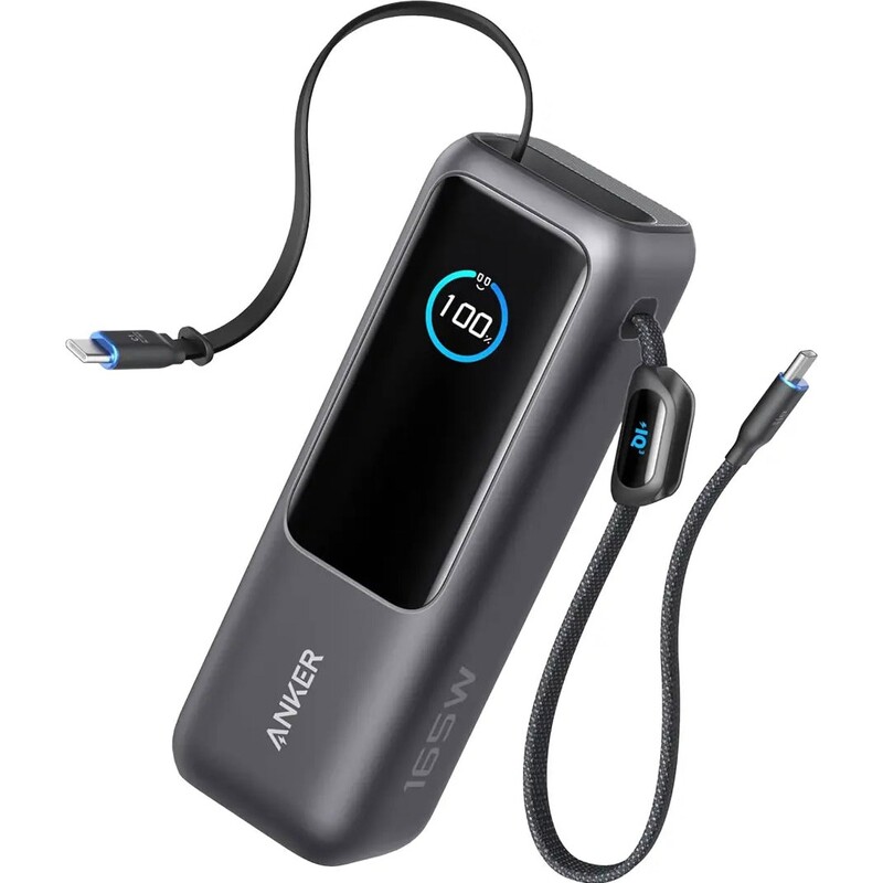Универсальная мобильная батарея Anker Laptop 25000mAh 165W Space Black (A1695H11)