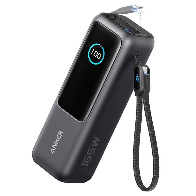 Универсальная мобильная батарея Anker Laptop 25000mAh 165W Space Black (A1695H11)