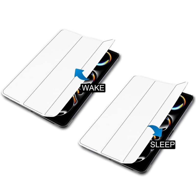Чeхол-книжка BeCover Smart Case для Apple iPad Pro 11" M4 2024 White (711629)