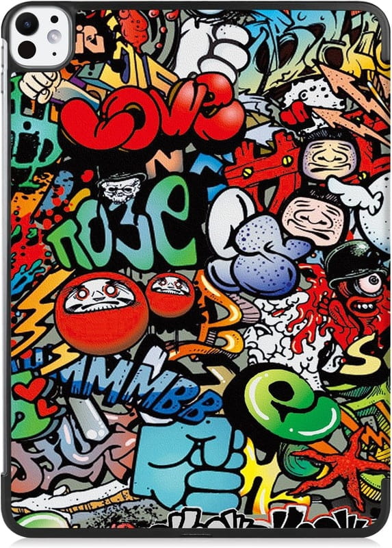 Чeхол-книжка BeCover Smart Case для Apple iPad Pro 11" M4 2024 Graffiti (711637)