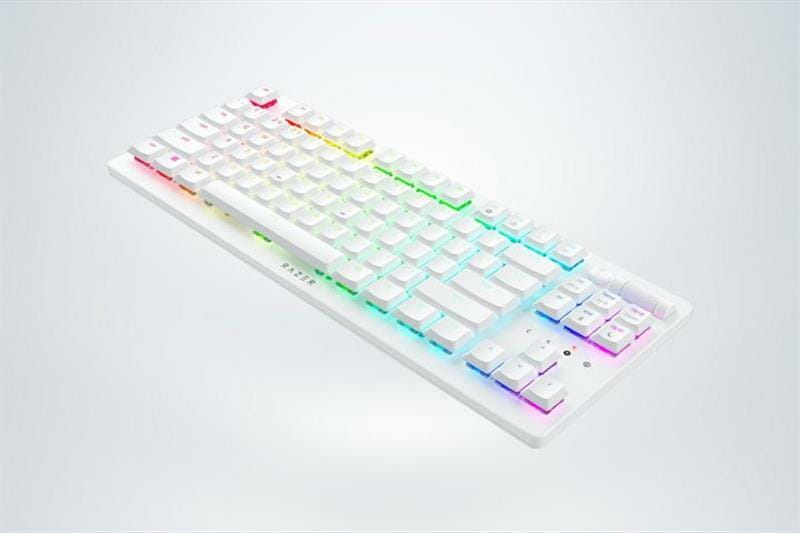 Клавиатура беспроводная Razer DeathStalker V2 Pro TKL Red Switch White (RZ03-04373500-R3M1)