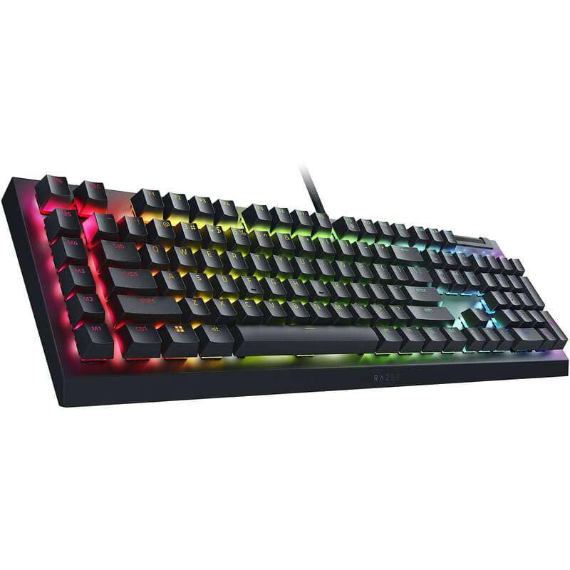 Клавиатура Razer BlackWidow V4 X Green Switch RU Black (RZ03-04700800-R3R1)