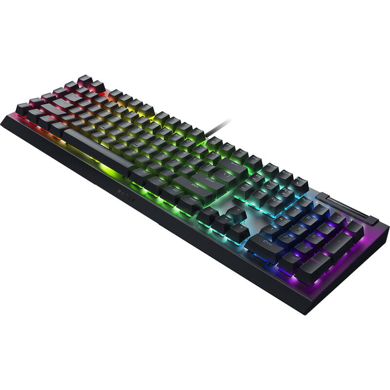 Клавиатура Razer BlackWidow V4 X Green Switch RU Black (RZ03-04700800-R3R1)