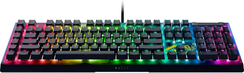 Клавиатура Razer BlackWidow V4 X Yellow Switch Fortnite (RZ03-04703600-R3M1)