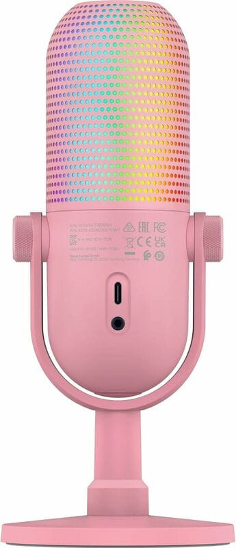 Микрофон Razer Seiren V3 Chroma Quartz (RZ19-05060300-R3M1)