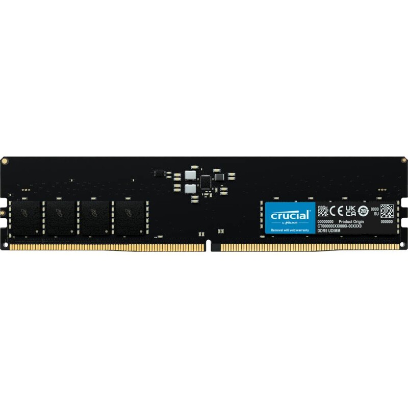 Модуль пам`ятi DDR5 16GB/5600 Crucial (CT16G56C46U5)