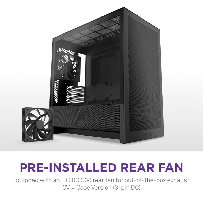 Корпус NZXT H3 Flow Black без БЖ (CC-H31FB-01)