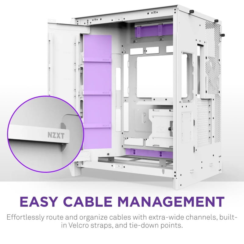 Корпус NZXT H9 Flow White без БЖ (CM-H92FW-01)