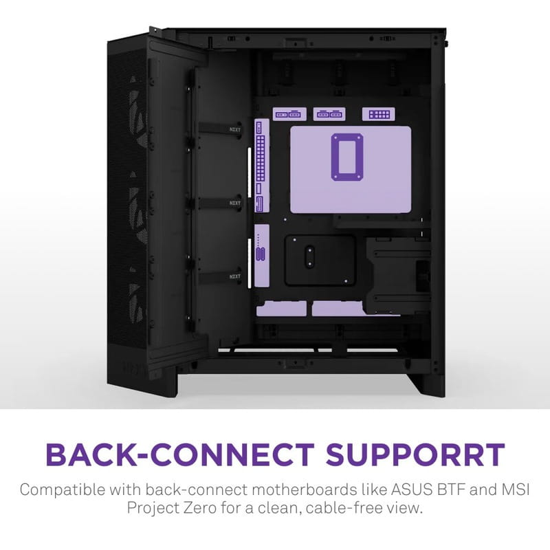 Корпус NZXT H9 Flow RGB Black без БЖ (CM-H92FB-R1)