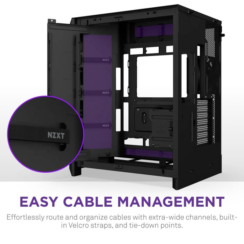 Корпус NZXT H9 Flow RGB Black без БЖ (CM-H92FB-R1)