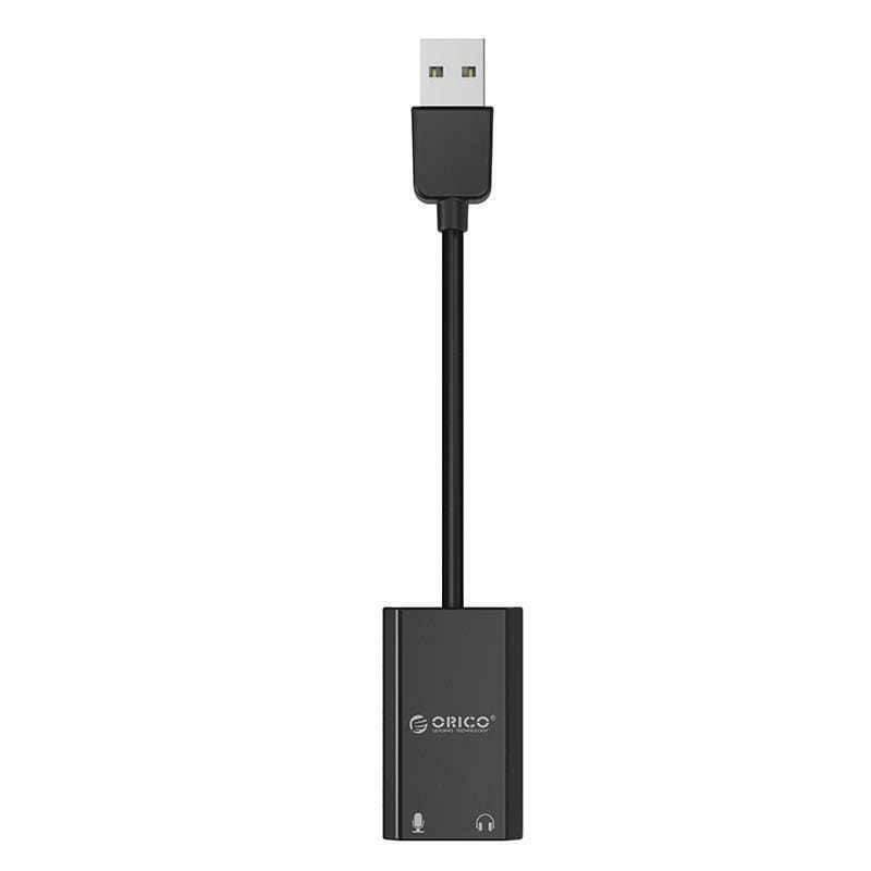 Звуковая плата Orico (CA911455) SKT2-BK Black USB2.0-Audio