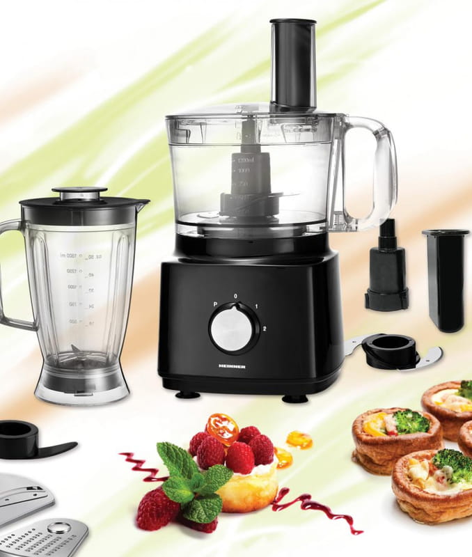 Кухонний комбайн Heinner HFP-750BK