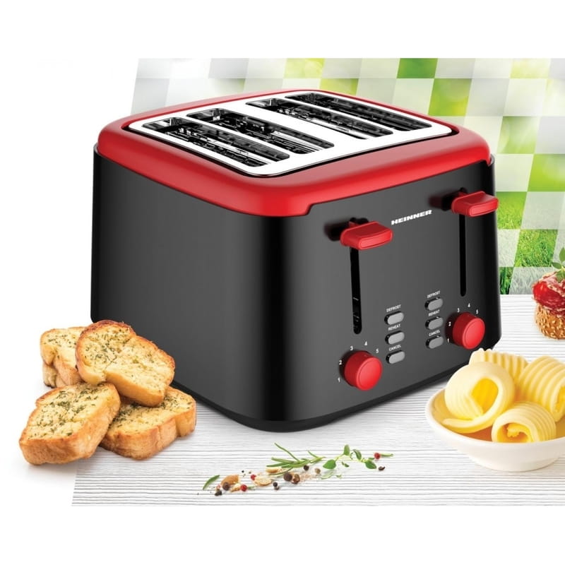 Тостер Heinner HTP-1450BKR