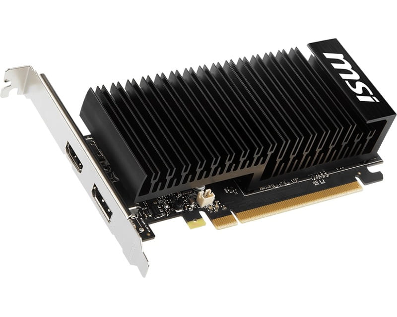 Видеокарта GF GT 1030 2GB DDR4 Low Profile OC MSI (GeForce GT 1030 2GHD4 LP OC)