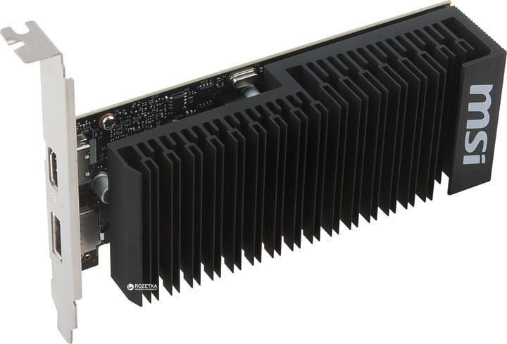 Видеокарта GF GT 1030 2GB DDR4 Low Profile OC MSI (GeForce GT 1030 2GHD4 LP OC)