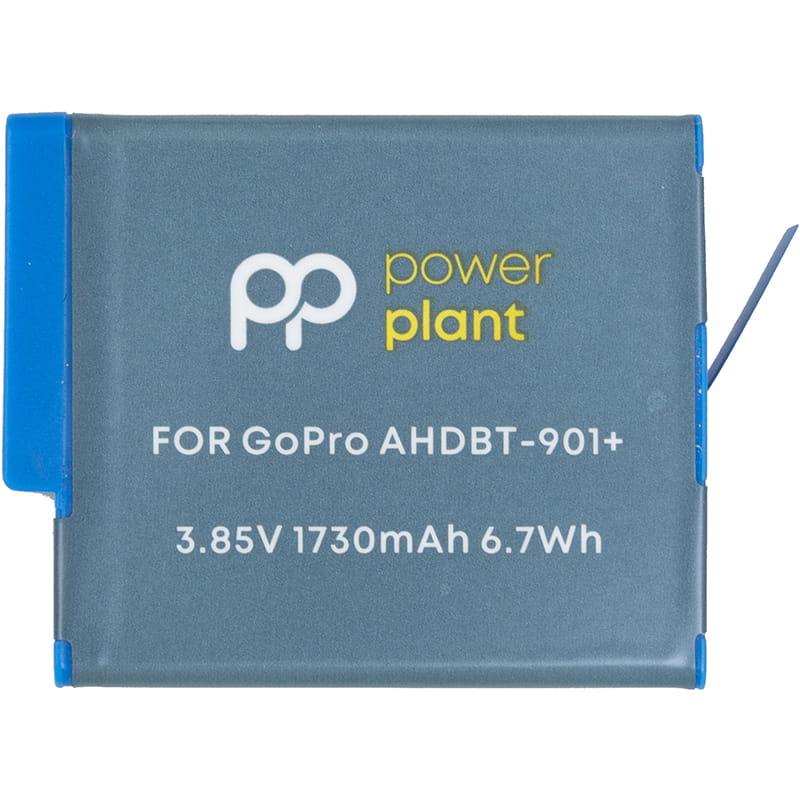 Аккумулятор PowerPlant GoPro AHDBT-901 1730mAh (CB970452)