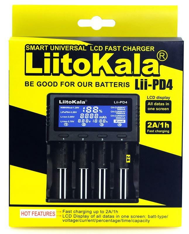 Заряднoe устройство Liitokala Lii-PD4