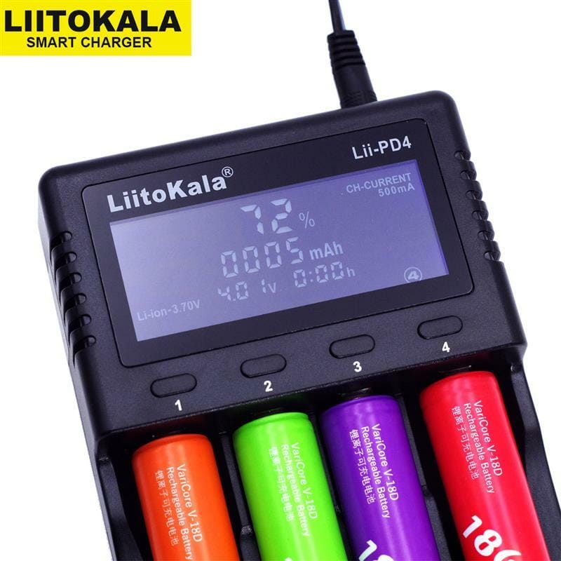 Зарядний пристрій Liitokala Lii-PD4