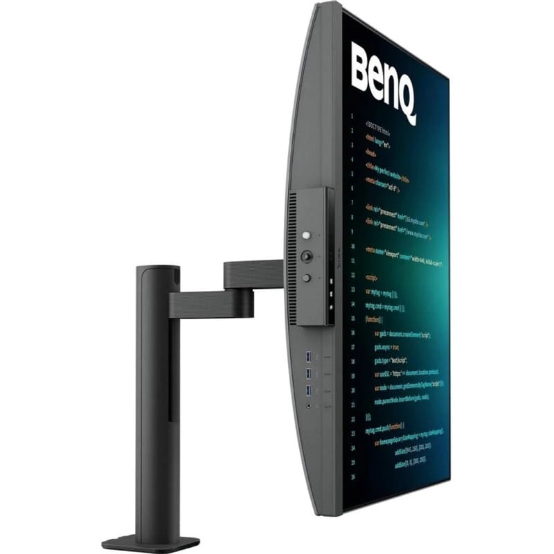 Монітор BenQ 28.2" RD280UA (9H.LM2LJ.TBE) IPS Metallic Gray