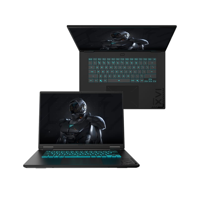 Ноутбук Gigabyte A16 (CWHI3UA864SD) Black Steel