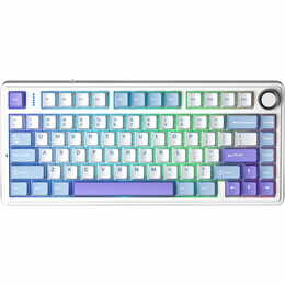 Клавіатура бездротова Aula F75 Gasket Reaper switch Purple (6978080501479)