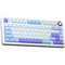 Фото - Клавіатура бездротова Aula F75 Gasket Reaper switch Purple (6978080501479) | click.ua