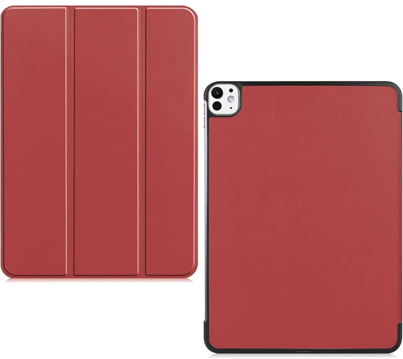 Чeхол-книжка BeCover Smart Case для Apple iPad Pro 13" M4 2024 Red Wine (711647)