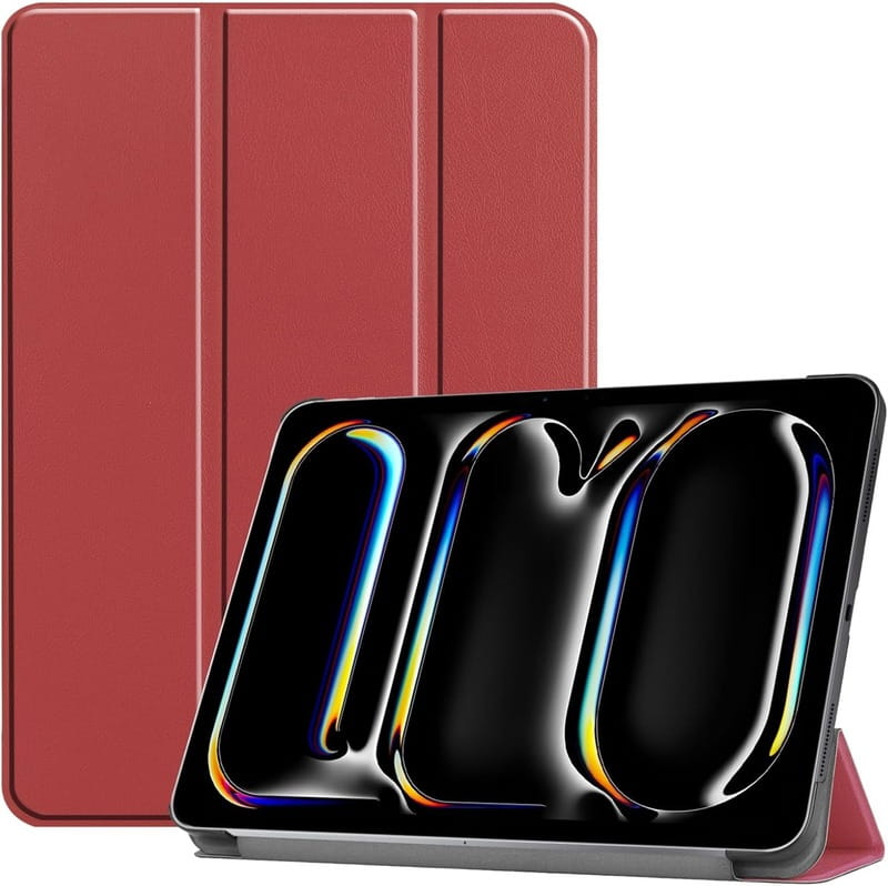 Чeхол-книжка BeCover Smart Case для Apple iPad Pro 13" M4 2024 Red Wine (711647)