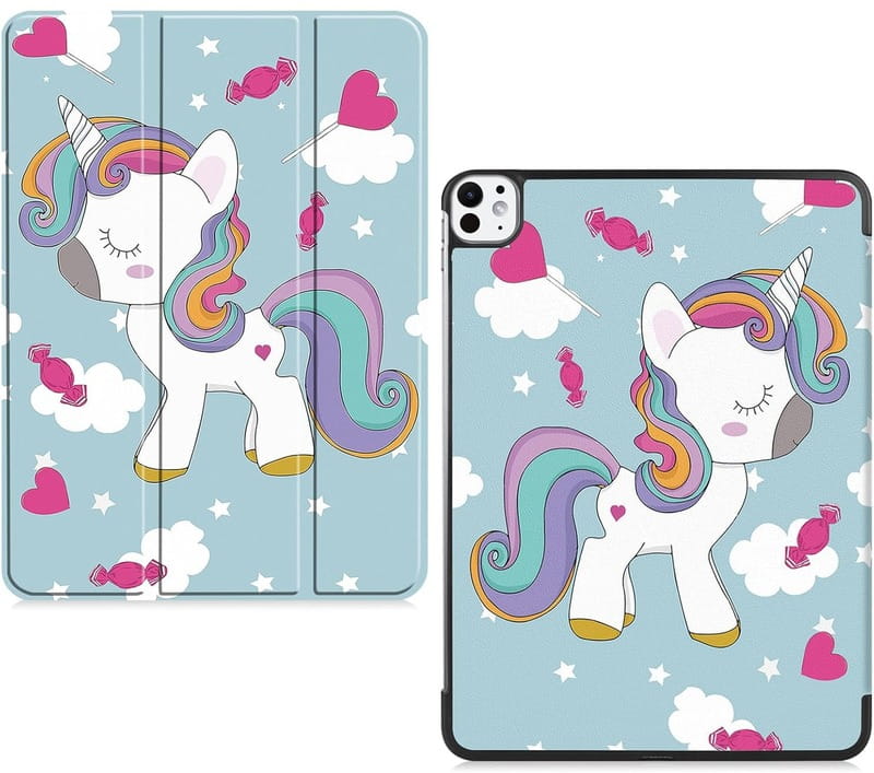Чeхол-книжка BeCover Smart Case для Apple iPad Pro 13" M4 2024 Unicorn (711652)
