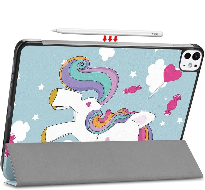 Чeхол-книжка BeCover Smart Case для Apple iPad Pro 13" M4 2024 Unicorn (711652)