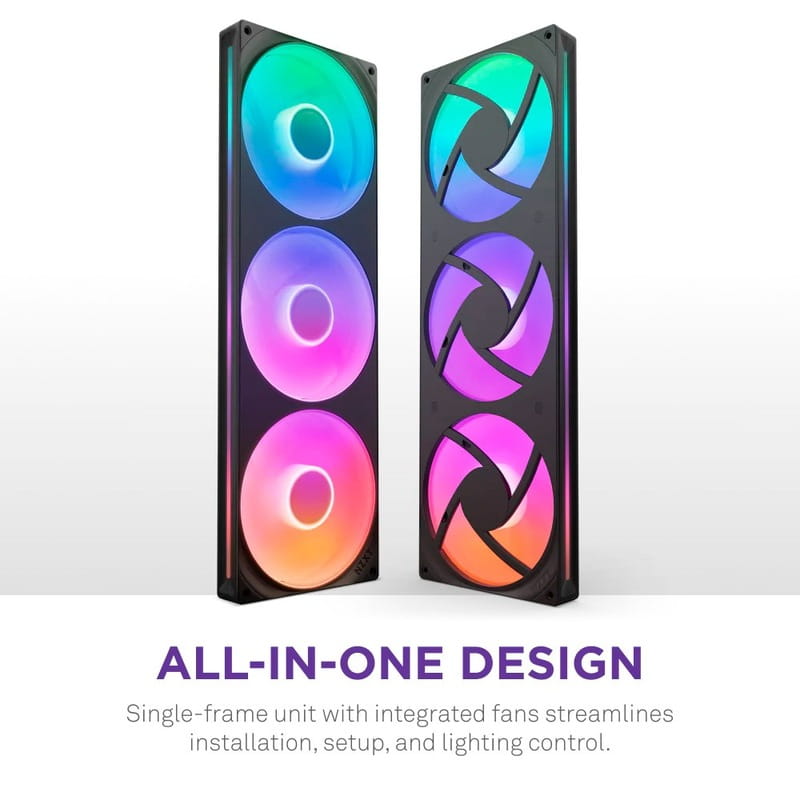 Вентилятор NZXT F420 RGB Core Black (RF-U42HF-B1)