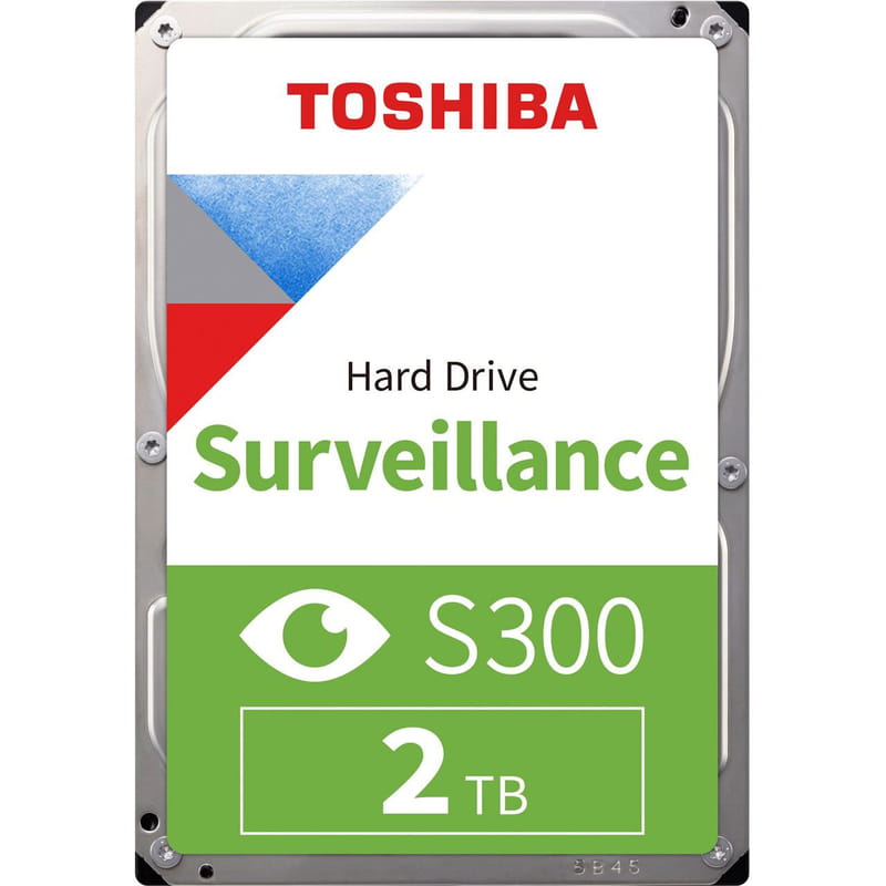Накопитель HDD SATA 2.0TB Toshiba Surveillance S300 5400rpm 128MB (HDWT720UZSVA)