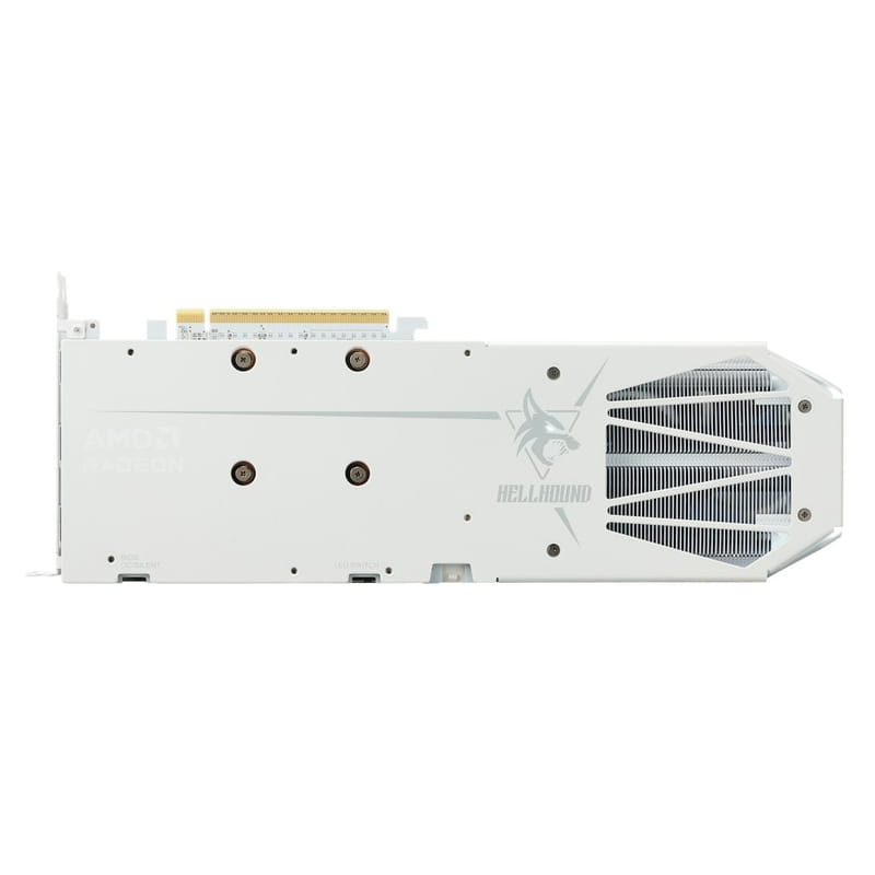 Видеокарта AMD Radeon RX 9060 XT 16GB GDDR6 Hellhound Spectral White PowerColor (RX9060XT 16G-L/OC/WHITE)