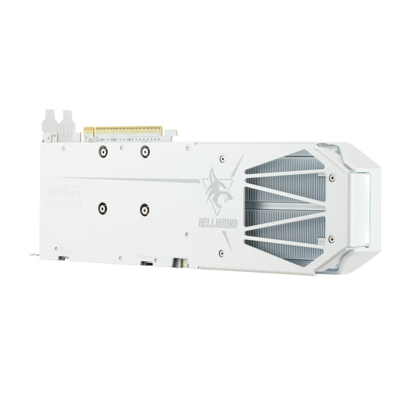 Видеокарта AMD Radeon RX 9060 XT 16GB GDDR6 Hellhound Spectral White PowerColor (RX9060XT 16G-L/OC/WHITE)