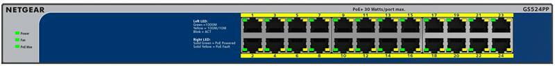 Коммутатор Netgear GS524PP-100EUS