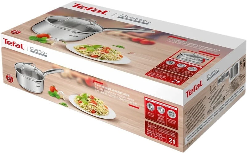 Ківш із кришкою Tefal Duetto+ 18 см 2 л (G7192356)
