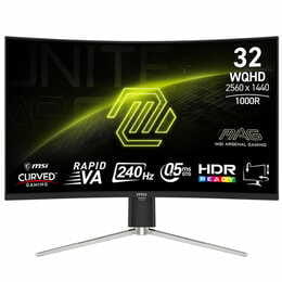 Монітор MSI 31.5" MAG 325CQRXF E2 VA Black Curved 240Hz