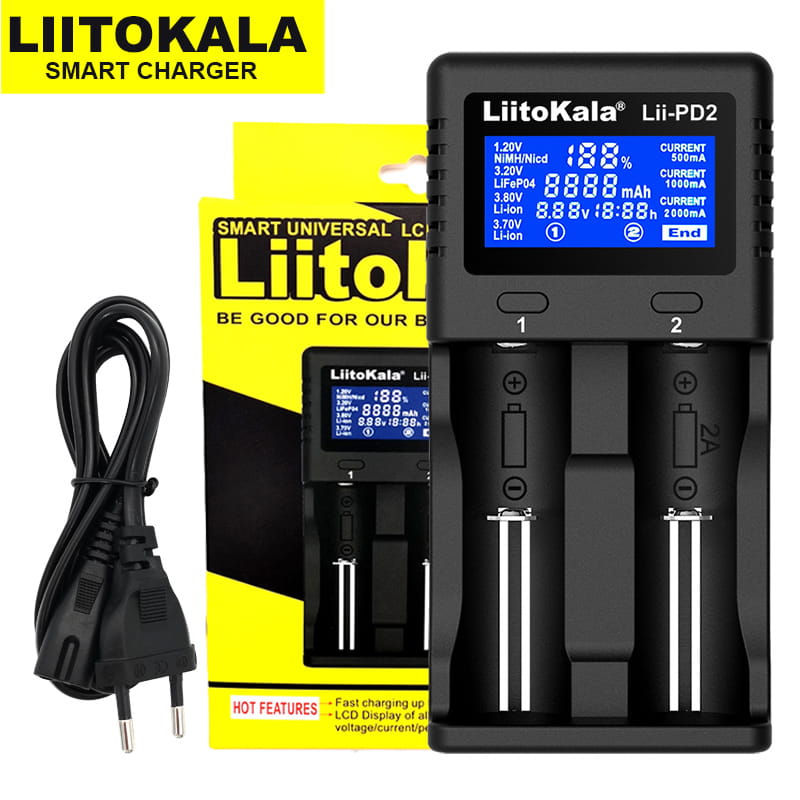 Зарядний пристрій Liitokala Lii-PD2
