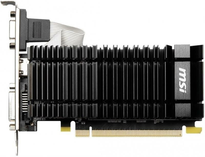 Видеокарта GF GT 730 2GB DDR3 MSI (N730K-2GD3H/LPV1)