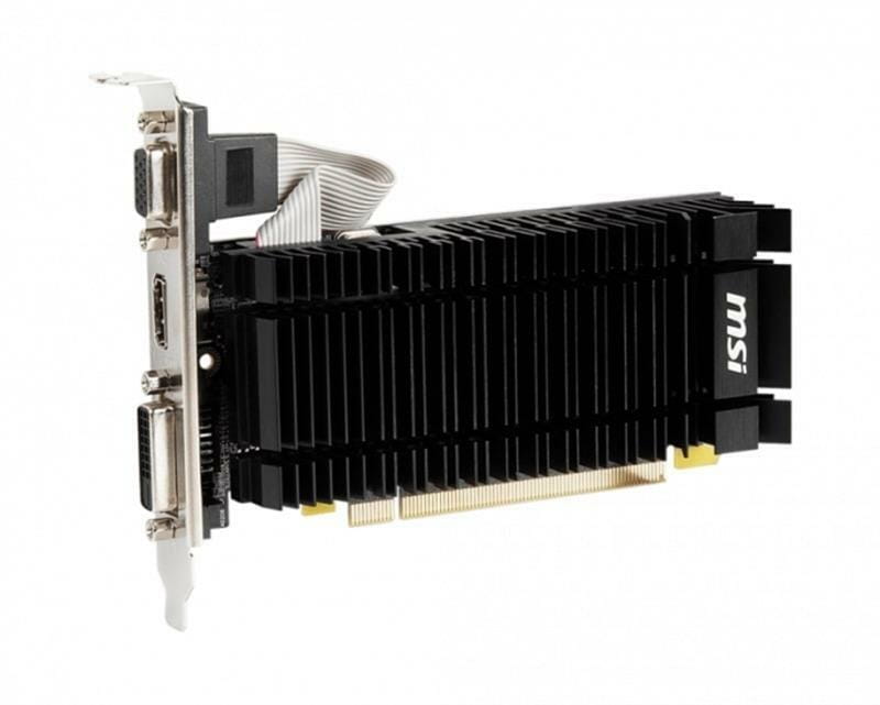 Відеокарта GF GT 730 2GB DDR3 MSI (N730K-2GD3H/LPV1)