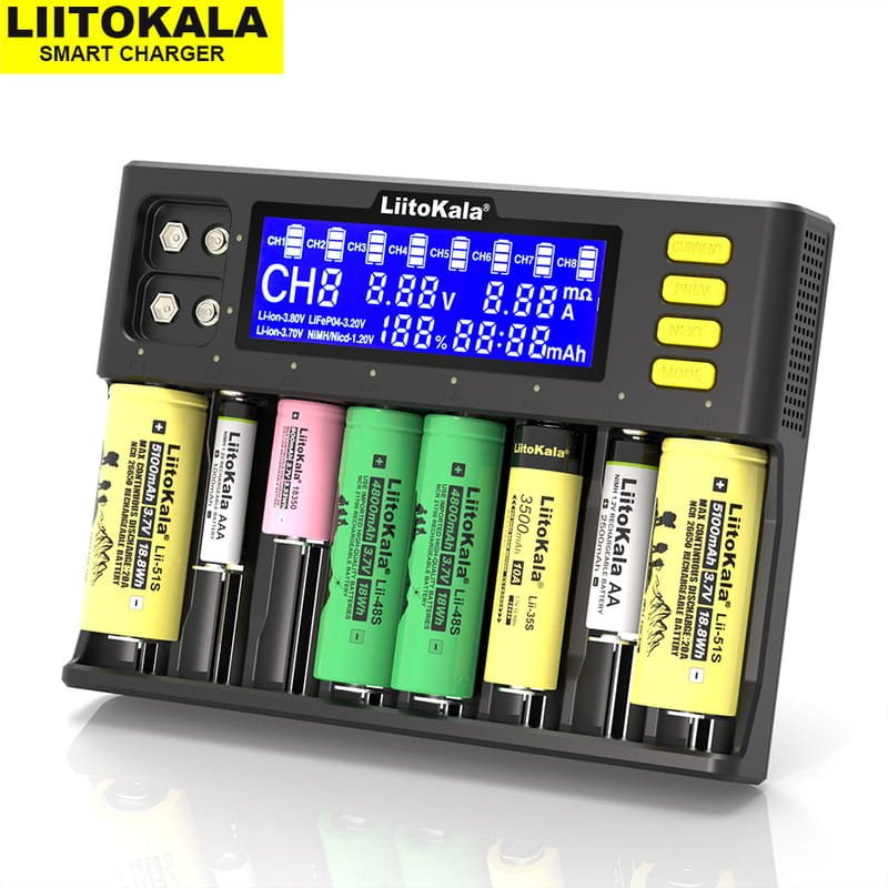 Зарядний пристрій Liitokala Lii-S8