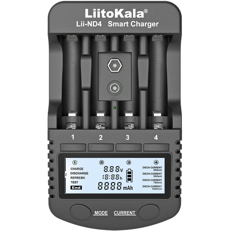 Заряднoe устройство Liitokala Lii-ND4