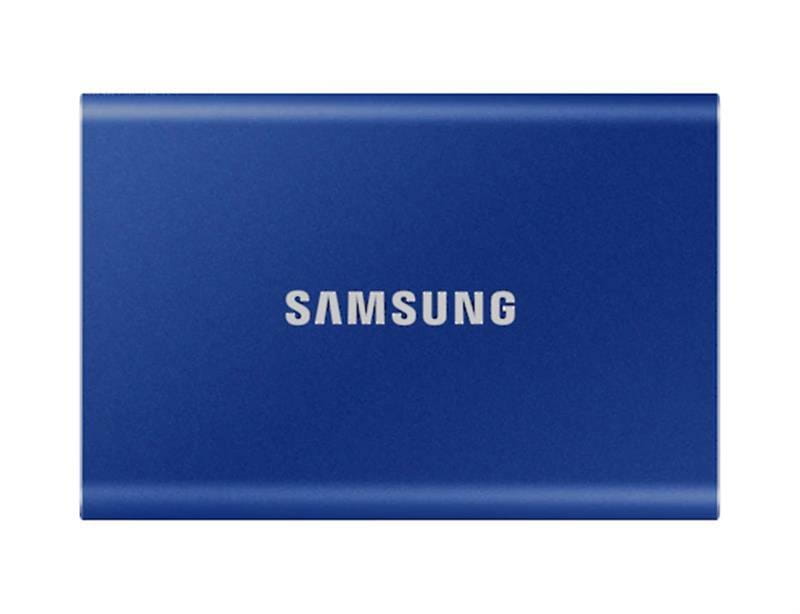 Накопитель внешний SSD 2.5" USB 1.0TB Samsung T7 Indigo Blue (MU-PC1T0H/WW)_бн
