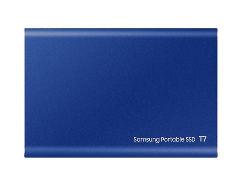 Накопитель внешний SSD 2.5" USB 1.0TB Samsung T7 Indigo Blue (MU-PC1T0H/WW)_бн