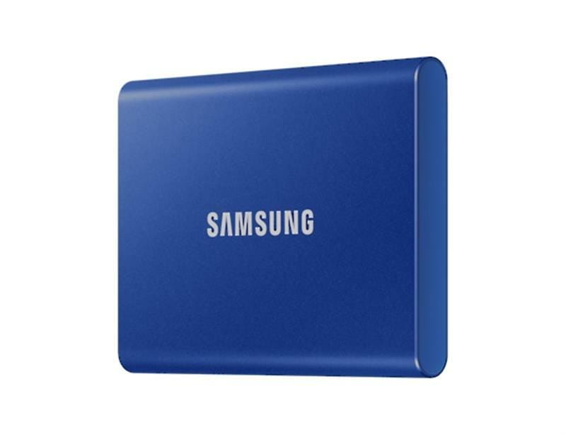 Накопитель внешний SSD 2.5" USB 1.0TB Samsung T7 Indigo Blue (MU-PC1T0H/WW)_бн