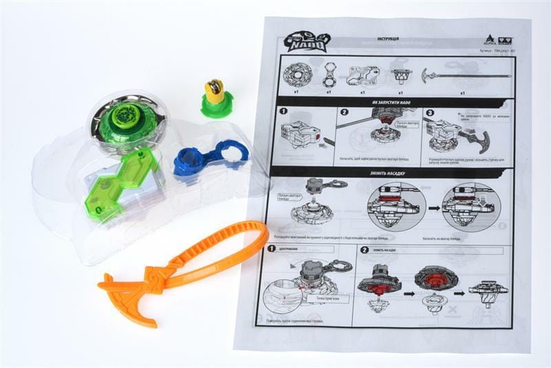 Дзига Auldey BeyBlade Infinity Nado Стандарт Cold Shadow з пристроєм запуску (YW624307)